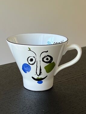 Vintage Picasso Living Ceramic Mug - "Face" 1963 Masterpiece Editions Ltd.